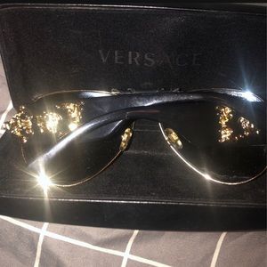 Versace Aviator Sunglasses